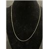 Image 2 : Fine Sterling Box Chain Necklace