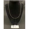 Image 1 : Nice Sterling Box Chain Necklace