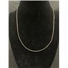 Image 2 : Nice Sterling Box Chain Necklace