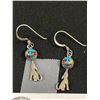 Image 2 : Nice Pair of First Nations Sterling Wolf Earrings