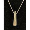 Image 2 : Unusual Italian Sterling Pendant Necklace
