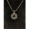 Image 2 : Sterling Necklace with Sterling Star of David