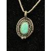 Image 2 : Necklace with Navajo Turquoise Drop