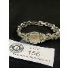 Image 1 : 1950's Signed " Ueyas" Rhinestone Watch ( Working)
