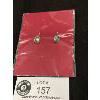 Image 1 : Pair of Sterling Shell Inlay Earrings