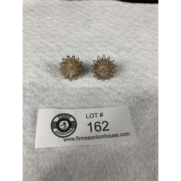 Excellent Quality 925 Sterling Filigree Earrings