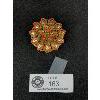 Image 1 : Marked Czechoslovakia 1940's Large Brooch