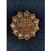 Image 2 : Marked Czechoslovakia 1940's Large Brooch