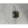 Image 2 : Vintage Sterling Inlaid Turquoise Butterfly Ring