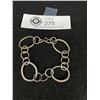 Image 1 : Sterling Silver Unusual Link Bracelet