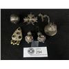 Image 1 : Bag of Old Misc Silver Jewelry Trinkets