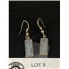 Image 2 : Very Nice Pair of Opal & Sterling Earrings