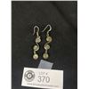 Image 1 : Unusual Triple Stone Sterling Earrings