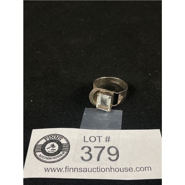 Nice Sterling Belt Style Ring