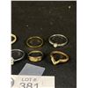 Image 2 : Lot of Miscellaneous Vintage Rings