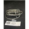 Image 2 : 5 Silver Plated Bangles