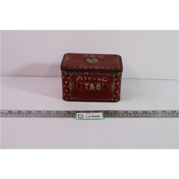 T&B Myrtle Tin
