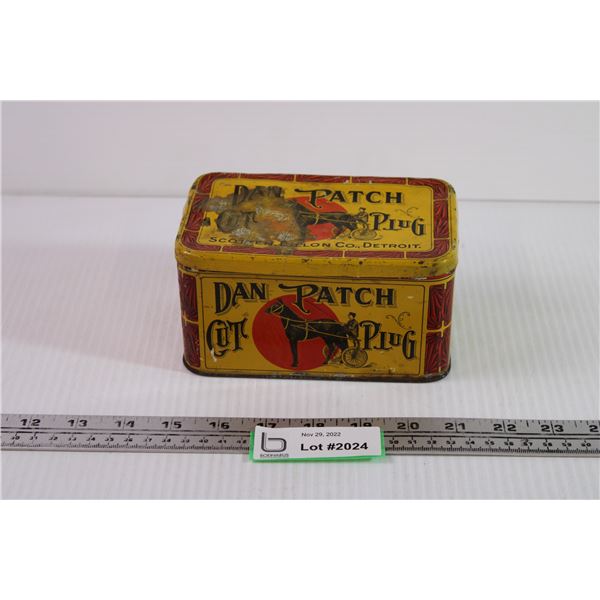 Dan Patch Tobacco Tin