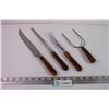 Image 1 : 4-Piece Carving Set (1950’s)