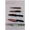 Image 1 : (4) Knives (1) Heim & Elda Copper