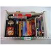 Image 1 : Box of VHS movies