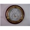 Image 2 : Seth Thomas Brass Clock with Ship’s Porthole Bezel