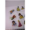 Image 2 : (2) Sets of Vending Stickers (Disney Princesses + Lion King)
