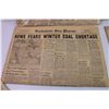 Image 6 : WWII (1945-46) Newspapers