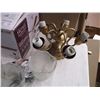 Image 6 : *Ceiling fan - 5 bulb lamp with glass shades - complete
