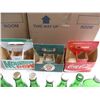 Image 5 : (3) Pop cartons with misc bottles