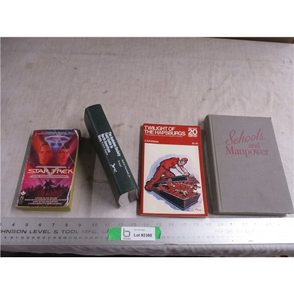 Star trek book + others