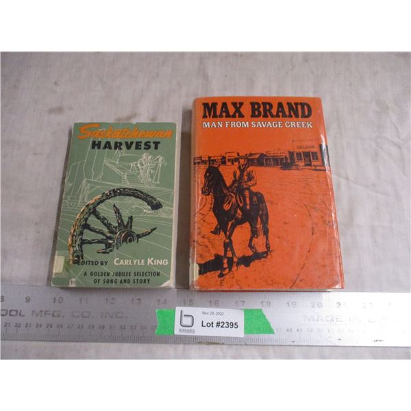 (2) Readers - Saskatchewan Harvest, Max Brand