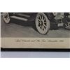 Image 2 : Framed Car Print of Louis Chevrolet and his First Automobile in 1911