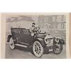 Image 3 : Framed Car Print of Louis Chevrolet and his First Automobile in 1911