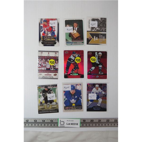 (9) Ovechkin, Mackinnon, Matthews, Crosby