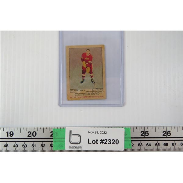 1951 Parkhurst #69 - Detroit Red Wings - Leo Reise (Original - No Creases)