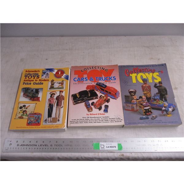 (3) Toy collector books