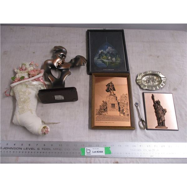 Musical boot + household items