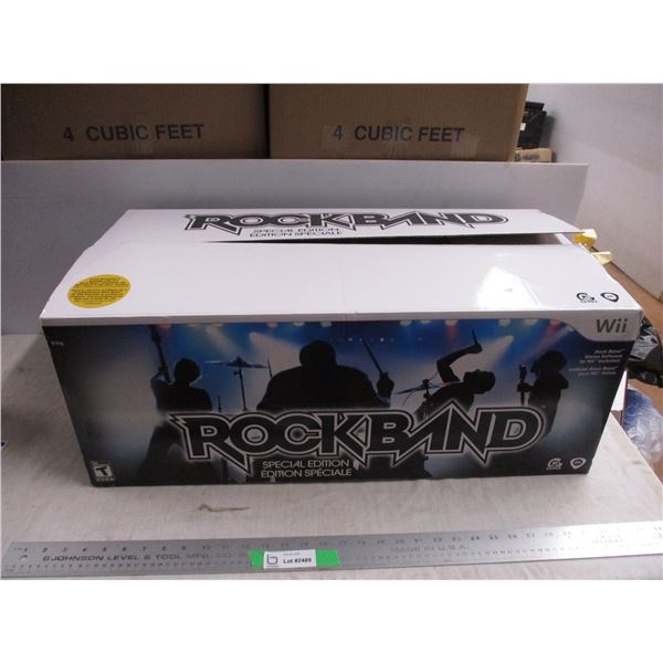 Special edition rock band complete with drums