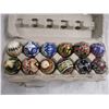 Image 2 : (12) Hand painted easter eggs