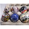 Image 2 : (12) Hand painted easter eggs