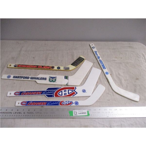 mini hockey sticks