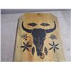 Image 2 : Wall hanger with longhorn artwork