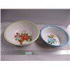 Image 1 : (2) Enamel bowls