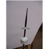 Image 2 : *Lightning rod with glass globe - 53" tall
