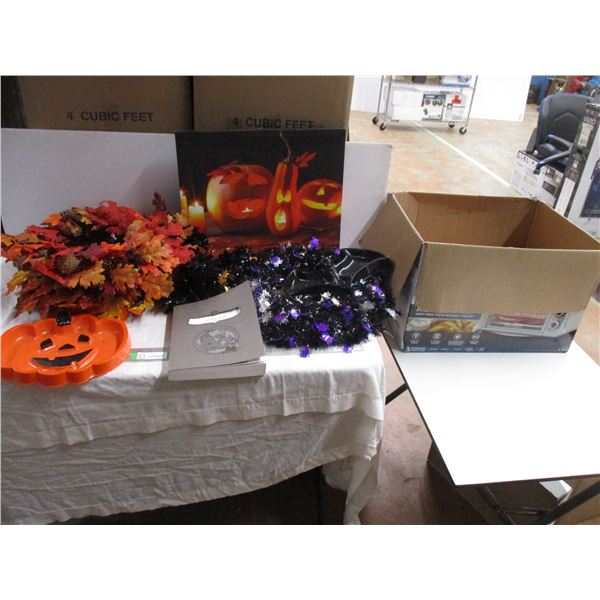 Halloween decor + misc