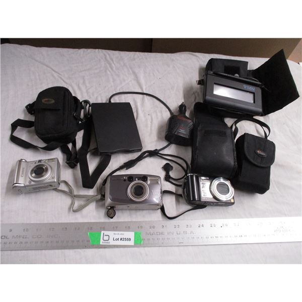 Cameras power inverter + misc