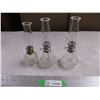 Image 1 : (3) Clear small lamps (2 match)