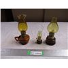 Image 1 : (3) Gold lamps (avon?)