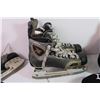 Image 7 : Kids’ Large Hockey Pads + (2)Pairs of Skates (Size 6 EE and 7?)
